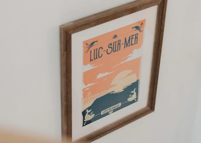 Grange Petite Brise Bord De アパート リュック・シュル・メール